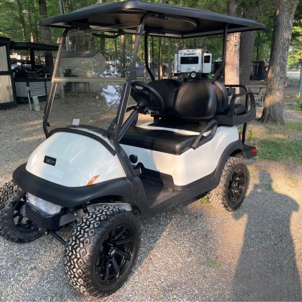 2012 Club Car Precedent — Lifted Electric Golf Cart