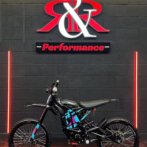 2023 Sur-Ron Light Bee — Black and Blue Edition Electric Off-Road Motorcycle