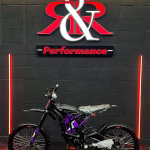 2023 Sur-Ron Light Bee — Black and Purple Edition Electric Off-Road Motorcycle