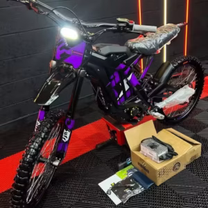 2023 Sur-Ron Light Bee — Black and Purple Edition Electric Off-Road Motorcycle