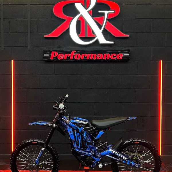 2023 Sur-Ron Light Bee — Blue and Black Edition Electric Off-Road Motorcycle