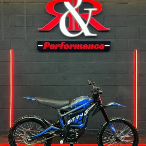 2024 Talaria Sting R Blue 72 V — 72-Volt Electric Off-Road Bike