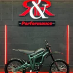 2024 Talaria Sting R 72 V — Electric Off-Road Motorcycle (Metallic Green)