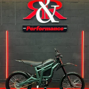2024 Talaria Sting R 72 V — Electric Off-Road Motorcycle (Metallic Green)