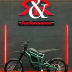 2024 Talaria Sting R 60 V — Electric Off-Road Motorcycle (Metallic Green)