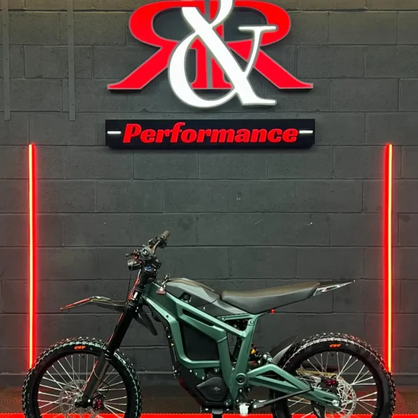 2024 Talaria Sting R 60 V — Electric Off-Road Motorcycle (Metallic Green)