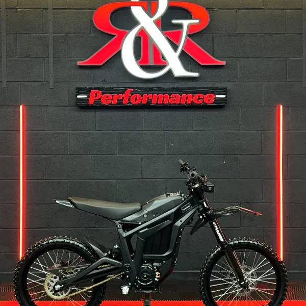 2023 Talaria Sting R 60V — Electric Off-Road Motorcycle (Black)